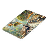 カフェインSingapore Water 絵を描 color's マグネット (左側)