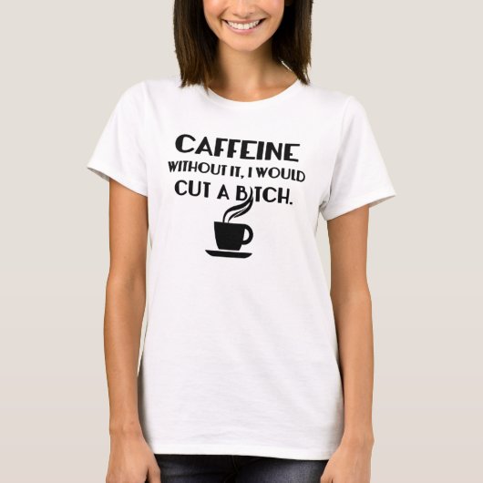 カフェインTシャツ Tシャツ (正面)