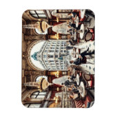 カフェインVienna Austria Water Color 絵を描's マグネット (縦)