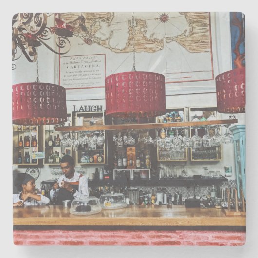 カフェエクスプローラーストーンコースター ストーンコースター (正面)