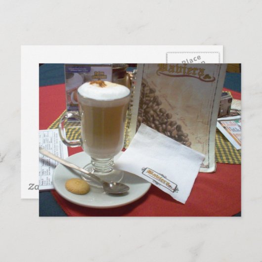 カフェエンゼラ ポストカード (正面/裏面)