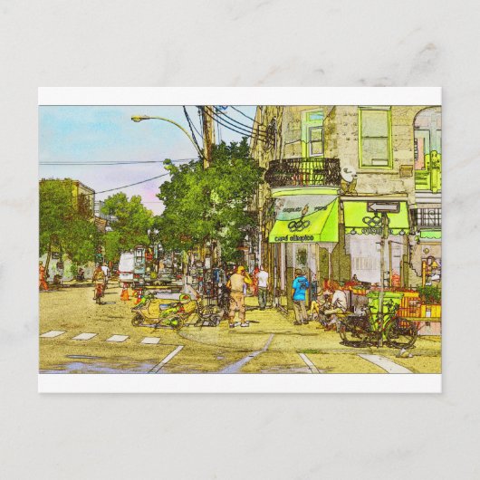 カフェオリンピコ ポストカード (正面)