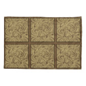 カフェオレイト 枕カバー (裏面)