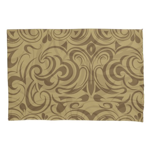 カフェオレイト 枕カバー (正面)