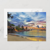 カフェオントロピカルビーチアットサンセット ポストカード (正面/裏面)