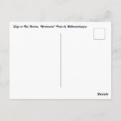 「カフェオンリュノヴィンス,モンマルトル」パリ ポストカード (裏面)