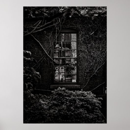 カフェオープンNo 1ポスター ポスター (正面)