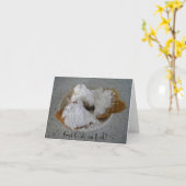 カフェオ得レイトノートカード カード (黄色い花)