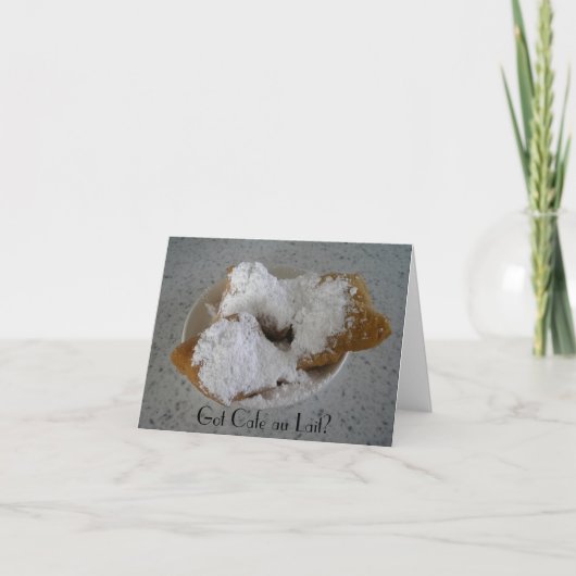 カフェオ得レイトノートカード カード (正面)