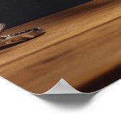 カフェカオス:フランスのバーの背後のブルドッグ ポスター (角)