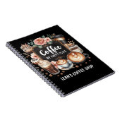 ☕カフェカスタムコーヒーコーヒーハッピープレイス ノートブック (右側)