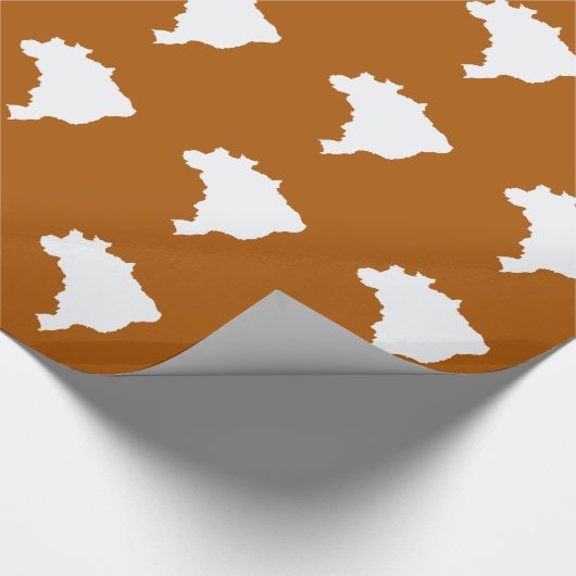 カフェカラメルフェスティバルブラジルアットエムポロモファ ラッピングペーパー (角)