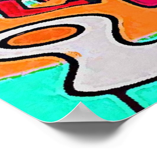 カフェクバーナ ポスター (角)