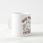 カフェクラシックレーサー コーヒーマグカップ (正面左)