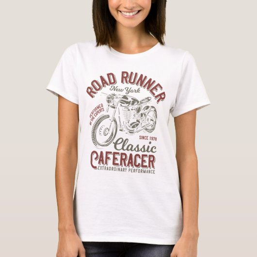 カフェクラシックレーサー Tシャツ (正面)