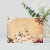 カフェクレメウ空白のレシピカード エンクロージャーカード (スタンド正面)