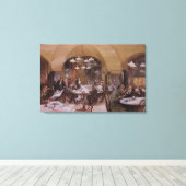 カフェグリエンシュタイドル、ウィーン、1890年 キャンバスプリント (インサイチュ (ウッドフロア))