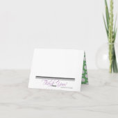 カフェグリーン ポルカドット ありがとうカード サンキューカード (裏面)