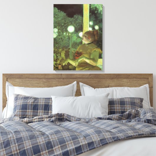 カフェコンサートbyエドガー・デガスヴィンテージファインアート キャンバスプリント (インサイチュ (寝室))