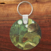 カフェコンサートbyエドガー・デガスヴィンテージファインアート キーホルダー (正面)