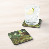 カフェコンサートbyエドガー・デガスヴィンテージファインアート コースター (右側)