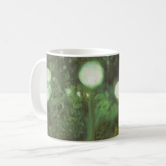 カフェコンサートbyエドガー・デガスヴィンテージファインアート コーヒーマグカップ (正面左)