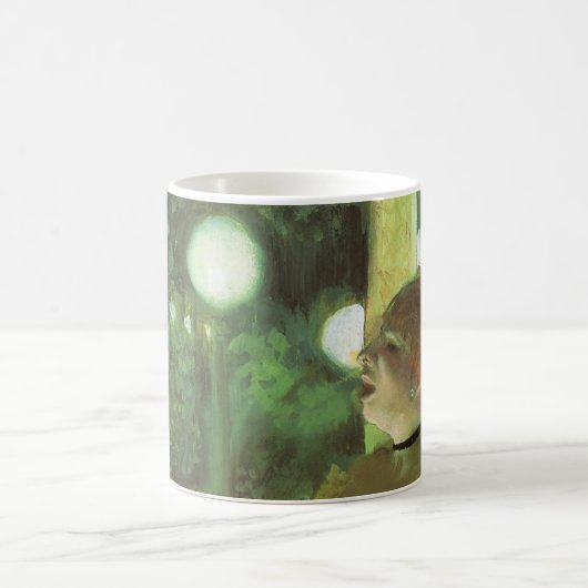 カフェコンサートbyエドガー・デガスヴィンテージファインアート コーヒーマグカップ (中央)