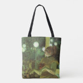 カフェコンサートbyエドガー・デガスヴィンテージファインアート トートバッグ (裏面)