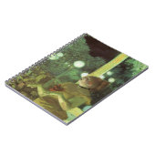 カフェコンサートbyエドガー・デガスヴィンテージファインアート ノートブック (左側)