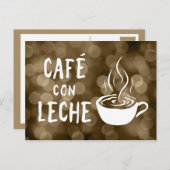 カフェコンレチェ《写真》ぼけ味 ポストカード (正面/裏面)