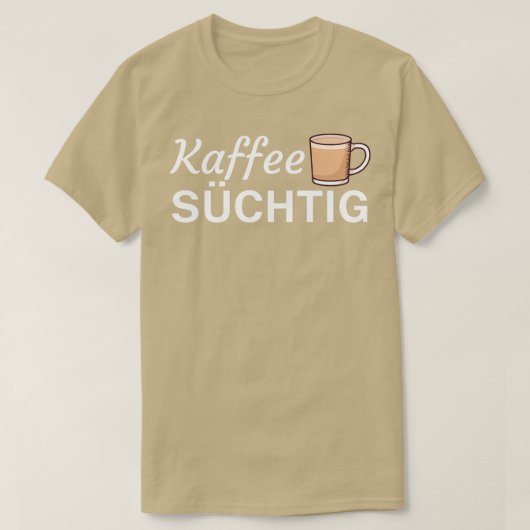 カフェシェティカフェジェシェンク Tシャツ (デザイン正面)