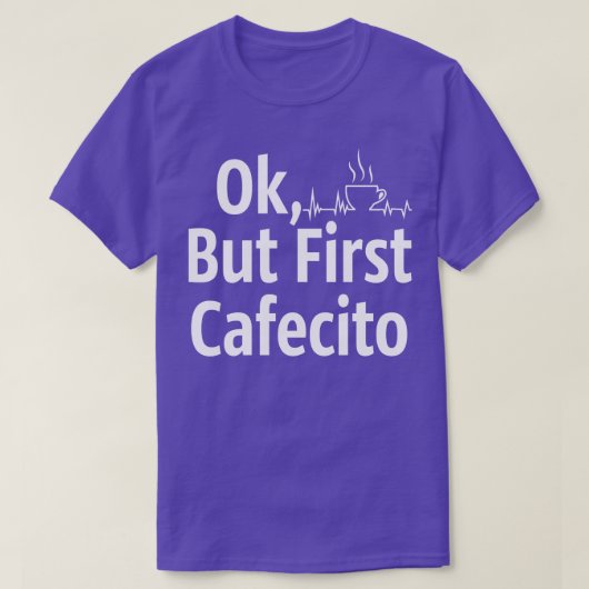 カフェシトがファーストコーヒー Tシャツ (デザイン正面)