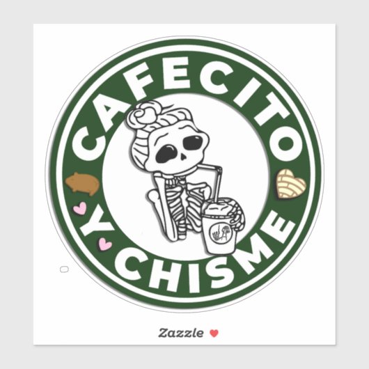 カフェシトイチズムカーデカールシール シール (シート)
