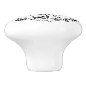 カフェショコラパテスシロップスフランスのヴィンテージ セラミックノブ (側面)