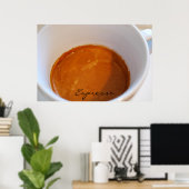 カフェシリーズ – Espresso Poster ポスター (ホームオフィス)