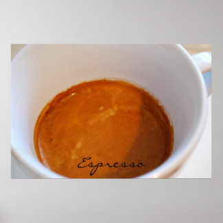 カフェシリーズ – Espresso Poster ポスター