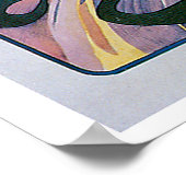 カフェジャカモヴィンテージコーヒードリンクアドアート ポスター (角)