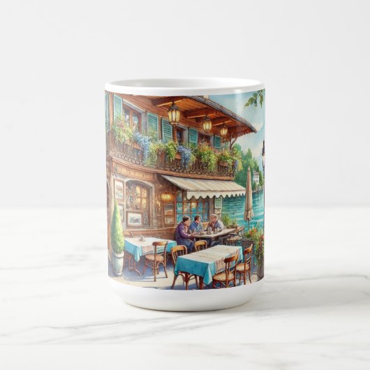 カフェジュネーブスイス コーヒーマグカップ (中央)
