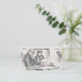 カフェスケッチ 名刺 (スタンド正面)