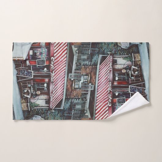 カフェティナのトワイライト バスタオルセット (ハンドタオル)