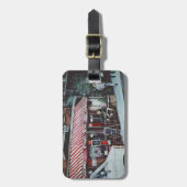 カフェティナのトワイライト、NYCラゲッジタグ ラゲッジタグ (正面縦)