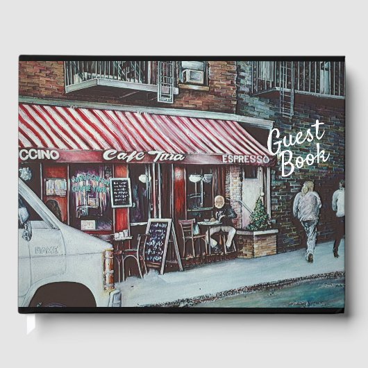 カフェティナズトワイライト ゲストブック (正面)