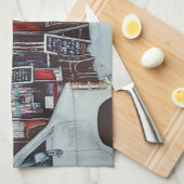 カフェティナズトワイライト(ニューヨーク) キッチンタオル (四つ折り)