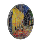 カフェテラスアットナイトバイビンセントバンゴッホ ダーツボード (正面左)