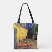 カフェテラスアットナイトバイビンセントバンゴッホ トートバッグ (裏面)