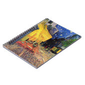 カフェテラスアットナイトバイビンセントバンゴッホ ノートブック (左側)