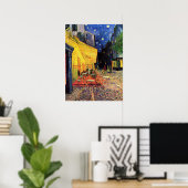 カフェテラスアットナイトバイビンセントバンゴッホ ポスター (ホームオフィス)