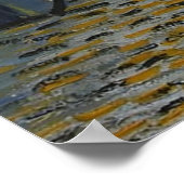 カフェテラスアットナイトバイビンセントバンゴッホ ポスター (角)