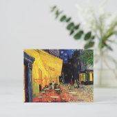 カフェテラスアットナイトバイビンセントバンゴッホ ポストカード (スタンド正面)