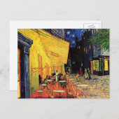 カフェテラスアットナイトバイビンセントバンゴッホ ポストカード (正面/裏面)